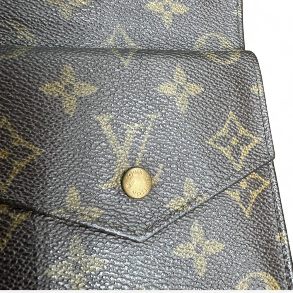Louis Vuitton Wallet LV Vintage Monogram Canvas 🤎✨🖤👝 - Picture 6 of 10
